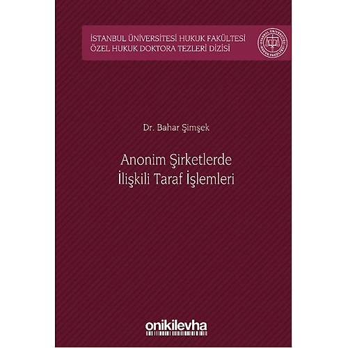 On ki Levha Yaynclk Anonim irketlerde likili Taraf lemleri Bahar imek