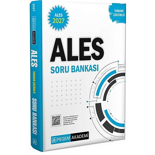 Pegem 2027 ALES Soru Bankas� Pegem Akademi Yay�nlar�