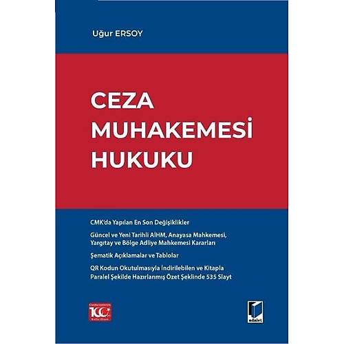 Adalet Yaynevi Ceza Muhakemesi Hukuku (Uur Ersoy)