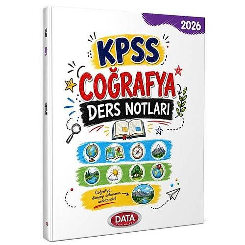 Data 2026 KPSS Co�rafya Ders Notlar� Data Yay�nlar�