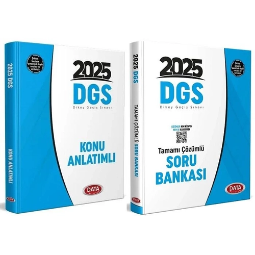 Data 2025 DGS Konu + Soru Bankas 2 li Set Data Yaynlar
