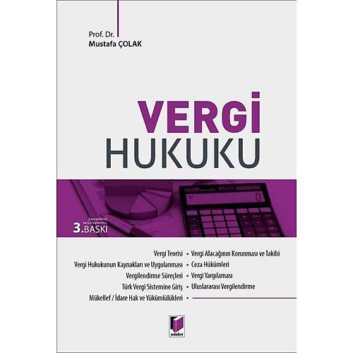 Adalet Yaynlar Vergi Hukuku(Mustafa olak)