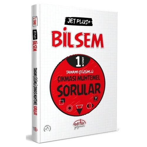 Edit�r Yay�nlar� 1. S�n�f Bilsem Jet Plus Tamam� ��z�ml� ��kmas� Muhtemel Sorular