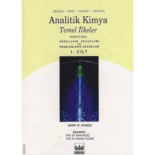 Bilim Yaynlar Analitik Kimya Temel lkeler Problem zmleri Cilt:1