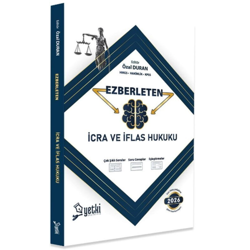 Yetki Yay�nlar� 2026 Ezberleten �cra �flas Hukuku (�zal Duran)