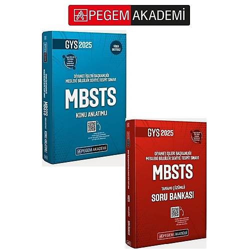 Pegem 2025 MBSTS Diyanet leri Bakanl Mesleki Bilgiler Seviye Tespit Snav Konu Anlatml& Soru Bankas Seti