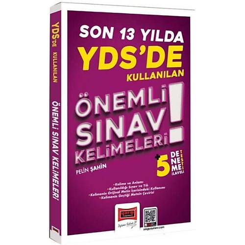 Yarg� Yay�nlar� YDSde Son 13 Y�lda Kullan�lan �nemli S�nav Kelimeleri