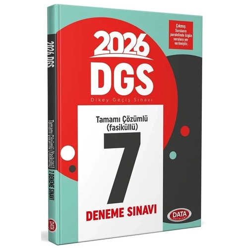 Data 2026 DGS 7 Deneme ��z�ml� Data Yay�nlar�