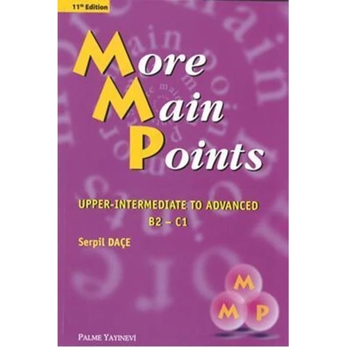 Palme More Main Points - Serpil Da�e Palme Akademik Yay�nlar�