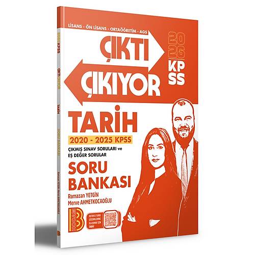 Benim Hocam Yay�nlar� 2026 KPSS �IKTI �IKIYOR Tarih Soru Bankas� Ramazan Yetgin, Merve Ahmetkocao�lu