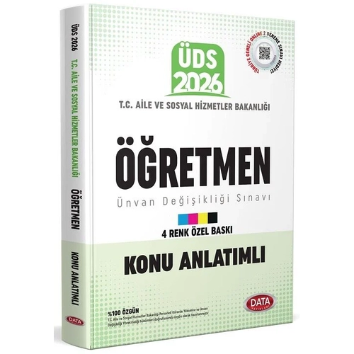 Data 2026 GYS �DS Aile ve Sosyal Hizmetler Bakanl��� ��retmen Konu Anlat�m� �nvan De���ikli�i Data Yay�nlar�