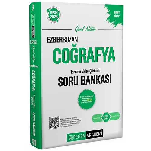 Pegem 2026 KPSS Corafya Ezberbozan Soru Bankas zml Pegem Akademi Yaynlar