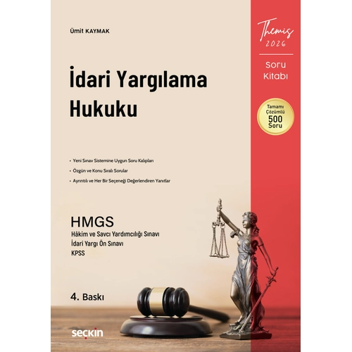 THEMIS � �dari Yarg�lama Hukuku Soru Kitab� �mit Kaymak 4. Bask�,� Mart 2026