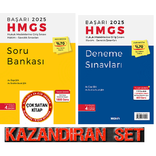 Se�kin Yay�nevi BA�ARI HMGS Soru Bankas� +5 Deneme Seti �zge �en,�brahim Burak �en(2Liset)
