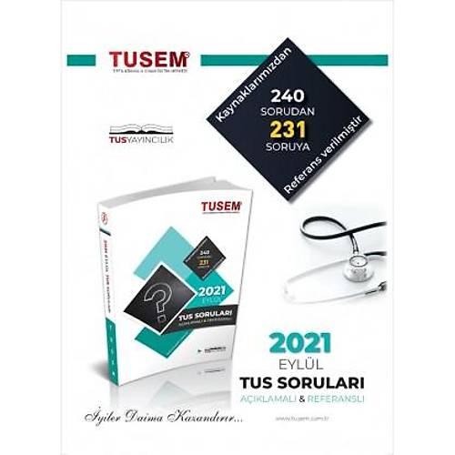 TUSEM Egitim 2021 Eyll TUS Aklamal Sorular & Referansl