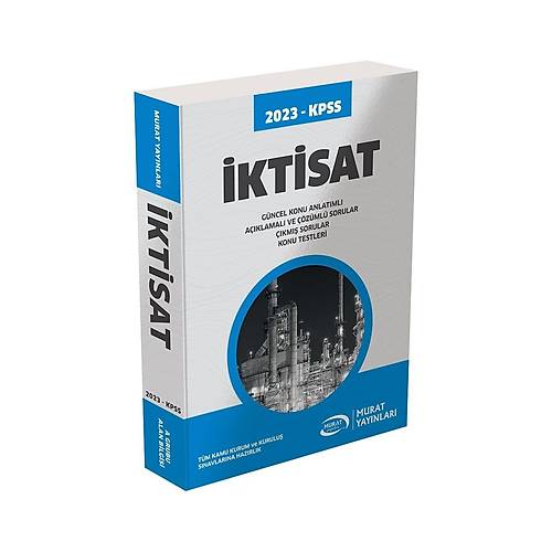 Murat Yaynlar 2023 KPSS A Grubu ktisat Konu Anlatml