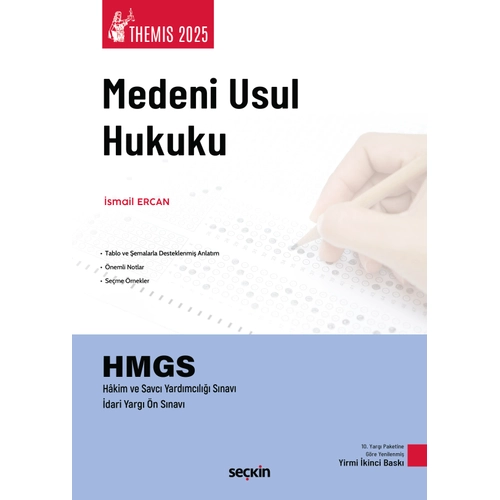 THEMIS  Medeni Usul Hukuku Konu Kitab smail Ercan 22. Bask,  Temmuz 2025 (smail Ercan)