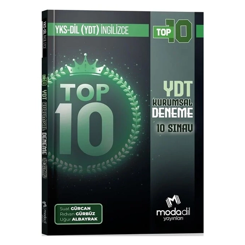 Modadil YKSD�L �ngilizce TOP 10 Kurumsal Deneme Modadil Yay�nlar�