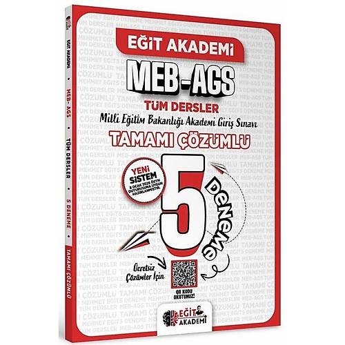 YEN� AGS - E�it Akademi 2026 MEB-AGS T�m Dersler 5 Deneme ��z�ml� E�it Akademi