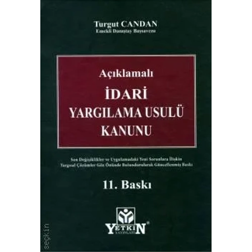 Yetkin Yaynlar Aklamal dari Yarglama Usul Kanunu (Turgut Candan)