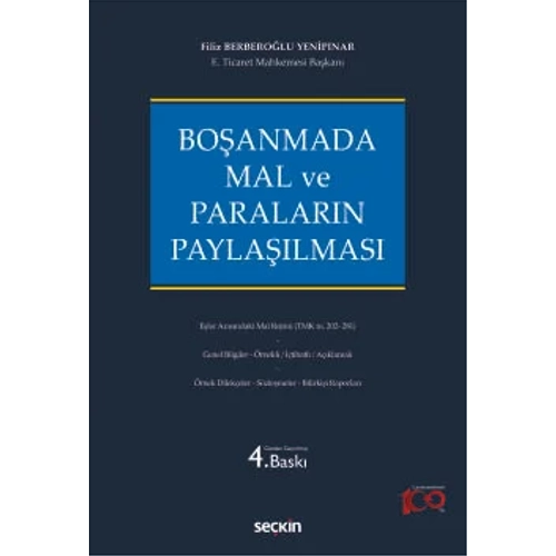 Sekin Yaynclk Boanmada Mal ve Paralarn Paylalmas -Filiz Berberolu Yenipnar