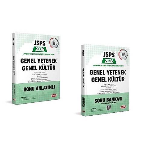 Data 2026 JSPS Genel Yetenek Genel K�lt�r Konu Anlat�ml� + Soru Bankas� 2 li Set Data Yay�nlar�
