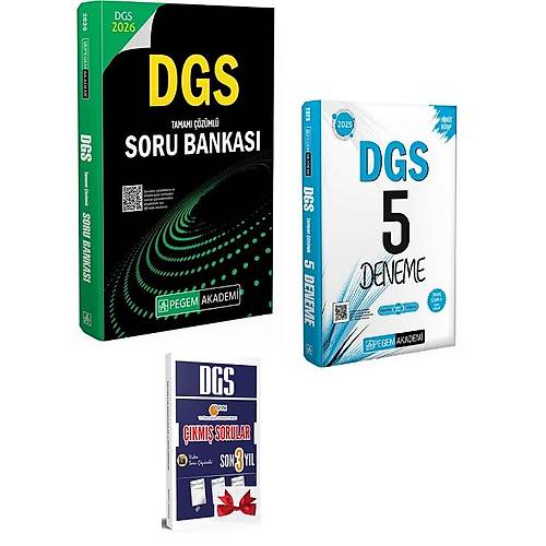 Pegem Yay�nlar� Dgs Soru-5 deneme ve 3 Y�l ��km�� Soru Hediyeli