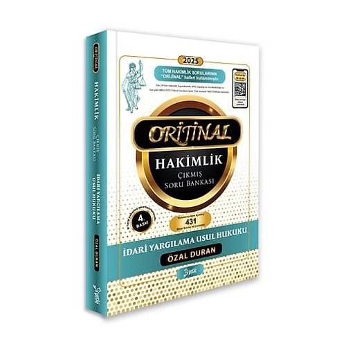 Yetki Yaynlar 2025 Orijinal Hakimlik dari Yarglama Hukuku km Soru Bankas