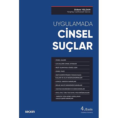 Sekin Yaynevi Uygulamada Cinsel Sular Didem Yeldan 4. Bask, Eyll 2025 (Didem Yeldan)