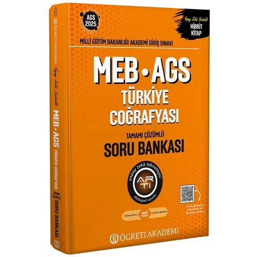 reti Akademi Yaynlar 2025 MEB-AGS Trkiye Corafyas Soru Bankas zml