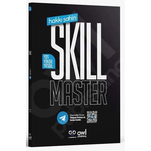 Owl Publishing YDS Y�KD�L YKSD�L Skill Master - Hakk� �ahin Owl Publishing (Hakk� �ahin)
