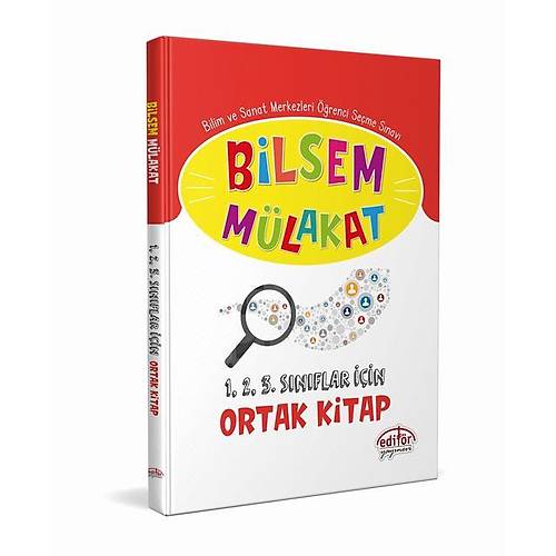Edit�r Yay�nlar� Bilsem M�lakat 1. 2. 3. S�n�flar ��in Ortak Kitap