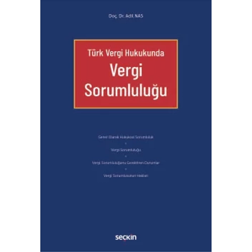Sekin Yaynclk Trk Vergi Hukukunda Vergi Sorumluluu- Adil Nas