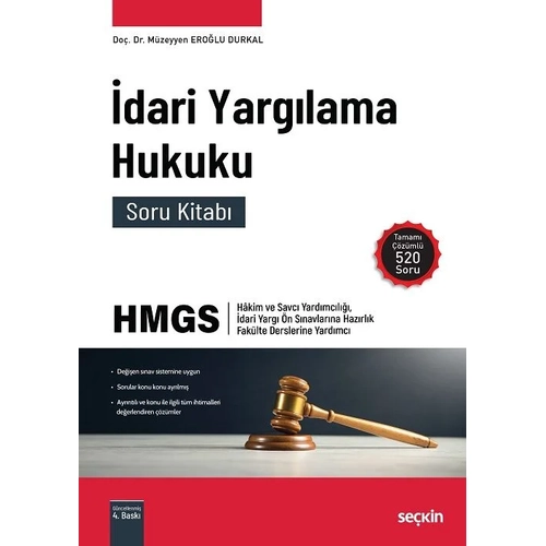Sekin HMGS Hakimlik dari Yarglama Hukuku Soru Kitab zml 4. Bask - Mzeyyen Erolu