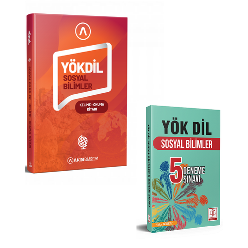 Ak�n Dil-Y�KD�L Sosyal Bilimleri Kelime Okuma Kitab�-Tercih Yay�nlar� Y�KD�L Sosyal 5 Deneme (2Kitap)