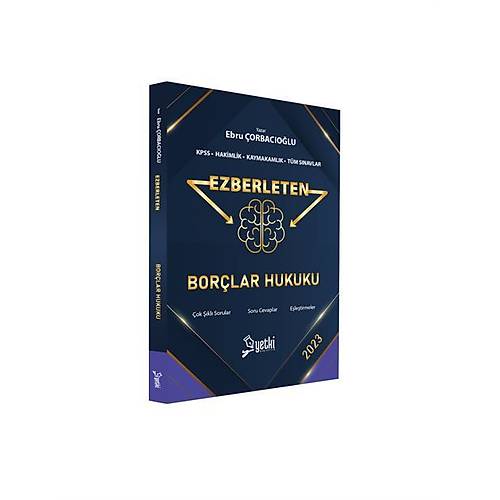 Yetki Ezberleten 2023 Borlar Hukuku