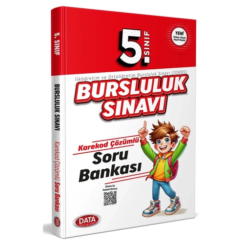 Data Yay�nlar� 2025-2026 5. S�n�f Bursluluk S�nav� Soru Bankas� - Karekod ��z�ml�