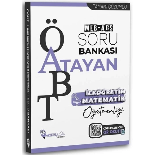 Hoca Kafas� 2026 �ABT MEB-AGS �lk��retim Matematik ��retmenli�i Atayan Soru Bankas� ��z�ml� Hoca Kafas� Yay�nlar�