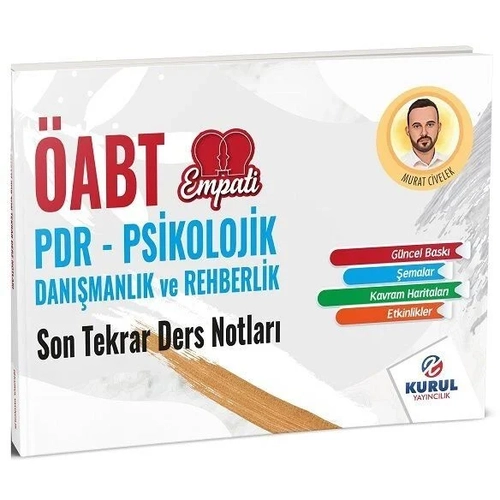 2025 ABT PDR Psikolojik Danmanlk ve Rehberlik Empati Son Tekrar Ders Notlar - Murat Civelek