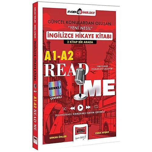 Yarg� A1-A2 Read Me �ngilizce Hikaye Kitab� 3 Kitap Bir Arada - Erkan �nler Yarg� Yay�nlar�