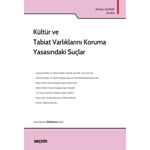 Sekin Yaynclk Kltr ve Tabiat Varlklarn Koruma Yasasndaki Sular (Erhan Gnay)