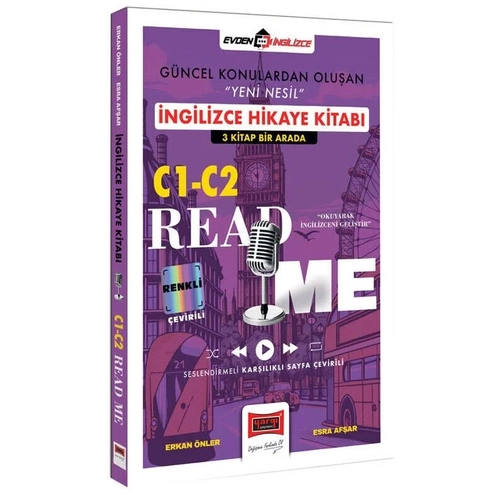 Yarg� C1-C2 Read Me �ngilizce Hikaye Kitab� 3 Kitap Bir Arada - Erkan �nler Yarg� Yay�nlar�