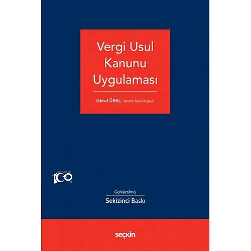 Sekin Vergi Usul Kanunu Uygulamas Grol rel Sekin Yaynclk