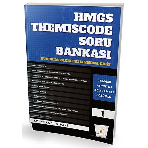 Pelikan HMGS Themiscode Soru Bankas� ��z�ml� - Y�ksel Sipahi Pelikan Yay�nlar�