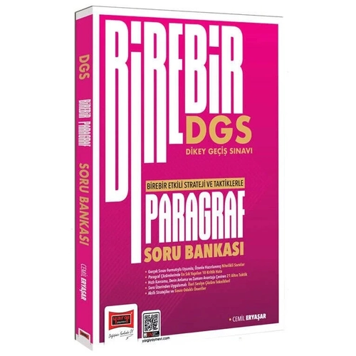 Yarg� 2026 DGS Paragraf Birebir Soru Bankas� ��z�ml� - Cemil Erya�ar Yarg� Yay�nlar�