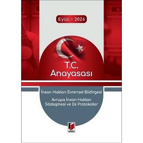 Adalet Yay�nevi T.C Anayasas� (Cep Kitab�) G�rsel Yalva�, Eyl�l 2026