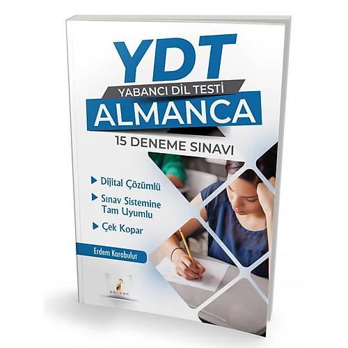 Pelikan YDT Almanca Dijital zml 15 Deneme Snav ek Kopar-Erdem Karabulut