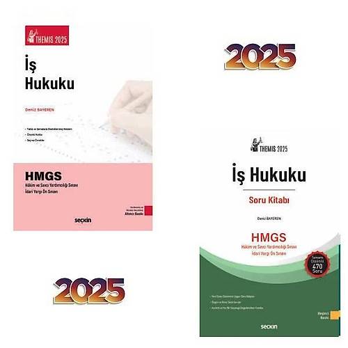 THEMIS 2025 �� Hukuku Konu Anlat�ml� &Soru Bankas� Seti(2Kitap)Deniz Bayeren