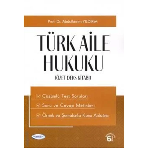 Monopol Yay�nevi T�rk Aile Hukuku (Abdulkerim Y�ld�r�m)