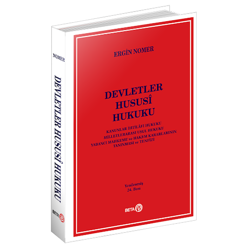 Beta Yay�nevi Devletler Hususi Hukuku (Ergin Nomer)